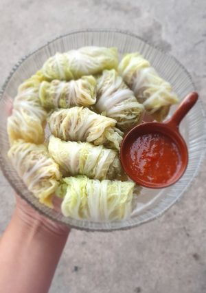 รูปของ ผักกาดขาวห่อหมูสับ