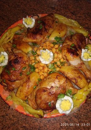 صورة لوصفة شخشوخة المسمن تشهي 😋