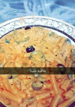صورة لوصفة الباستا على أصول 👌