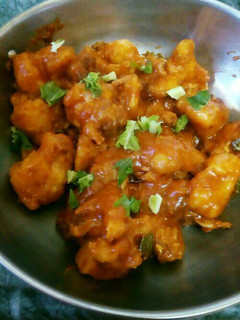 A picture of Gobi Manchurian.