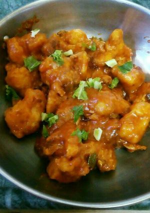 A picture of Gobi Manchurian.