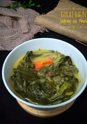 Foto resep Gulai Daun Singkong ala Minang