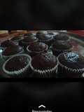 Cupcakes húmedos de chocolate