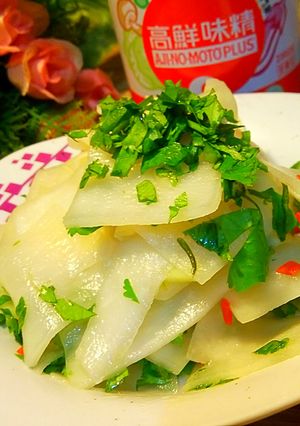 30分鐘涼拌大頭菜 的食譜成品照片
