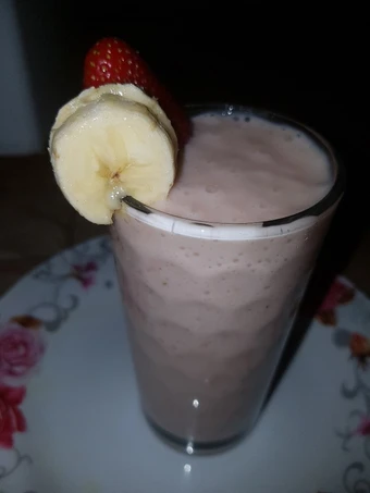 Recipe Strawberry banana smoothie the Delicious So Delicious