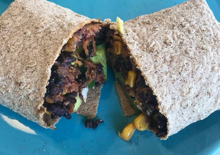 Recipe of Homemade Vegan Burrito