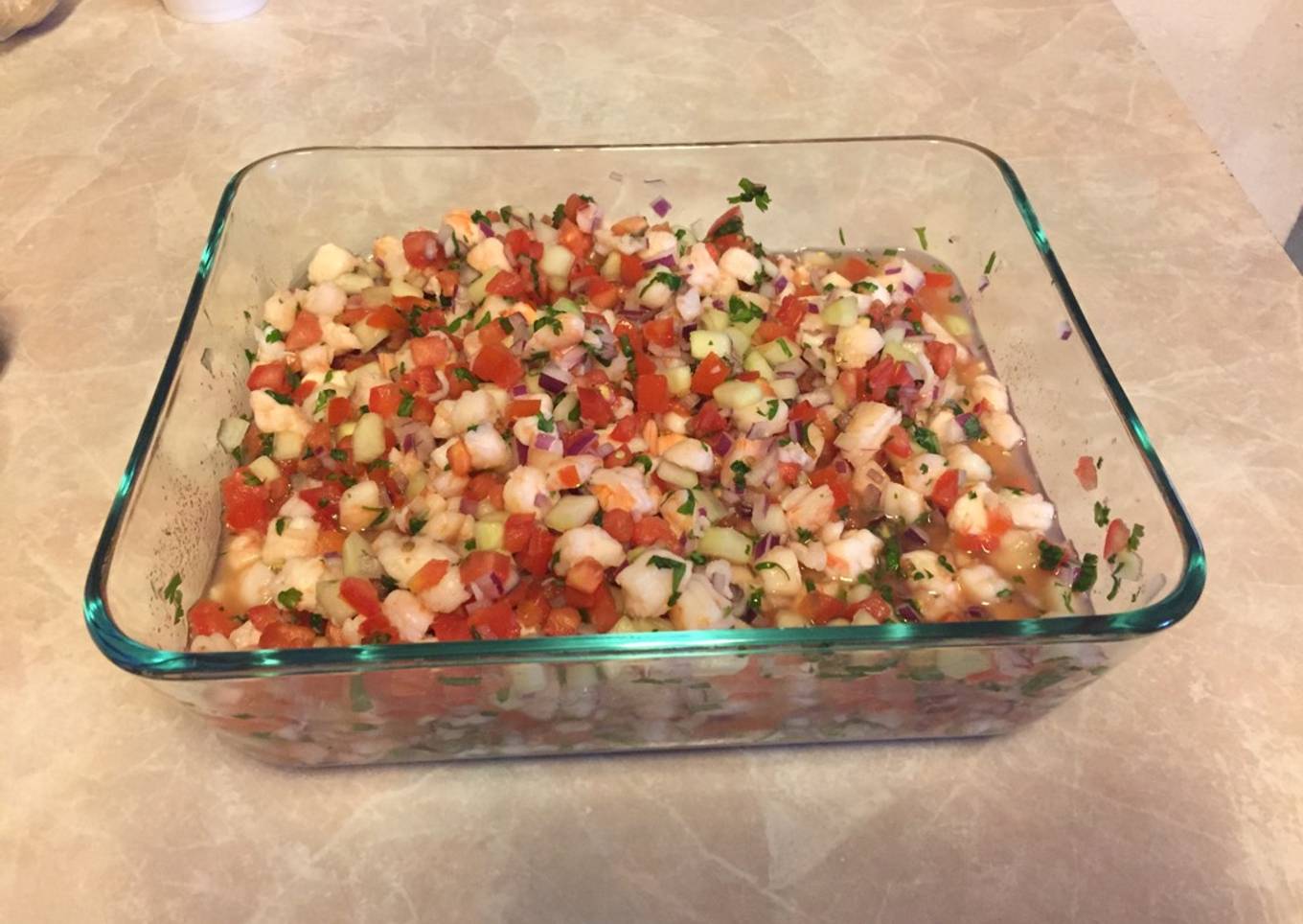 Ceviche de Camarón 🍤🍤