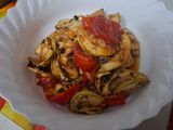 Salată de dovlecei copți cu oțet