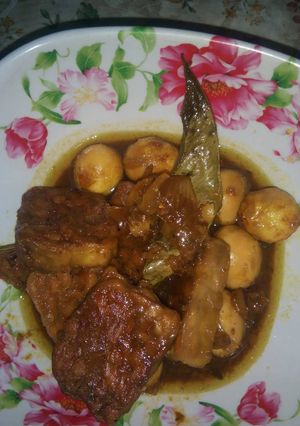 Foto resep Telur puyuh & tempe bumbu kecap