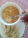 Caldo de pollo express