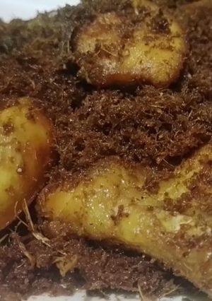 Foto resep Ayam goreng serundeng kelapa