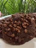 Galletas doble chocolate