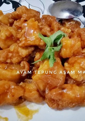 Foto resep Ayam tepung asam manis