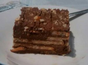 Una foto de Marquesa de chocolate