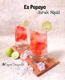 Es Pepaya Jeruk Nipis