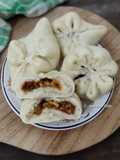 Bakpao Isi Ayam Jagung Kecap (No Mixer)