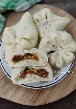 Foto resep Bakpao Isi Ayam Jagung Kecap (No Mixer)