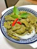 Rich Thai Green Curry Chicken