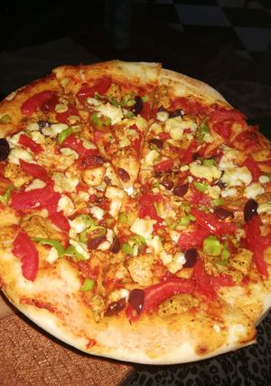 صورة لوصفة بيتزا بالفراخ ❤️🍕