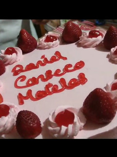 Una foto de Pastel Tres leches de fresa