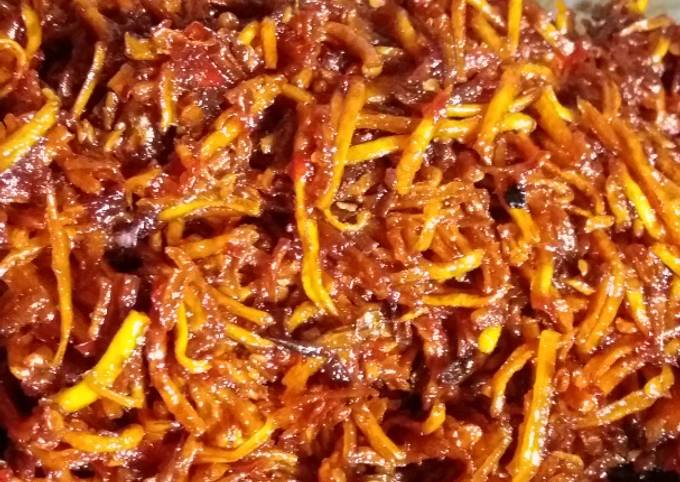 Wajib coba! Bagaimana cara buat Sambel goreng Telo/ubi dijamin sedap