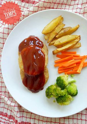 Foto resep Steak Tempe simple