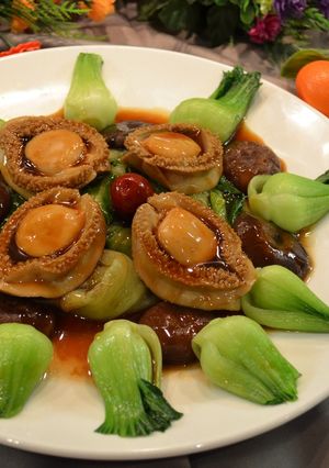 翡翠蠔皇鮑魚（包羅萬有） 的食譜成品照片