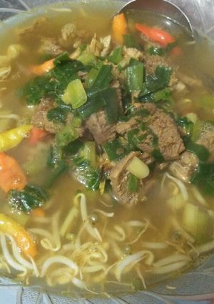 Foto resep MbahRamKuTo (Cambah Siram Kuah Soto)