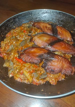 Foto resep Ikan Panggang Sambal Terong (202)