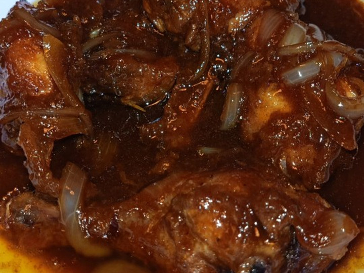 Cara Gampang Membuat Ayam kecap pedas manis ala bunda azka, Enak