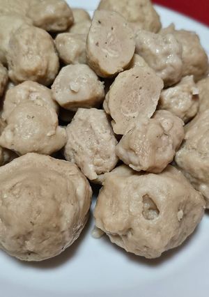 Foto resep Bakso ayam pentol ayam