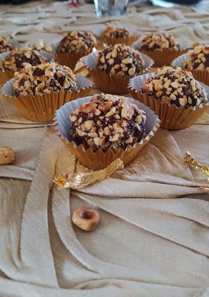Φωτογραφία της συνταγής Τρούφες ferrero για τη νηστεία