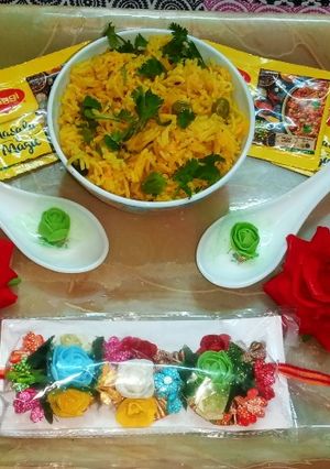 मटर के पुलाव ( matar ke pulao recipe in Hindi0 रेसिपी मुख्य फोटो