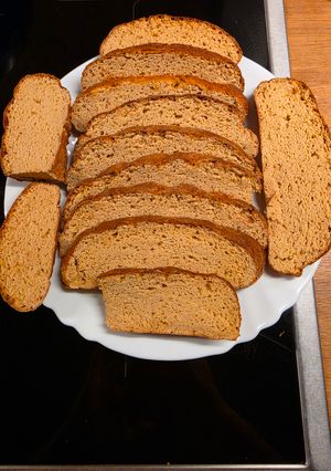 Fibriya parasztkenyér keto GM recept fotója