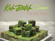 Gambar kek pandan cheese