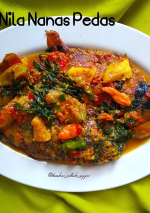Foto resep Pesmol Nila Nanas Pedas