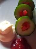 "Sushi" de pepino