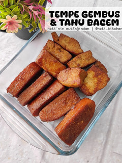Foto resep Tempe Gembus dan Tahu Bacem