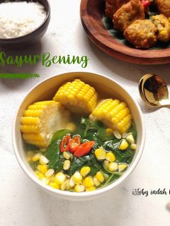 Foto resep Sayur Bening Bayam Cikur