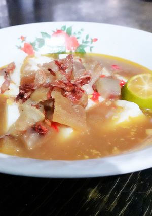 Foto resep Lontong Kikil