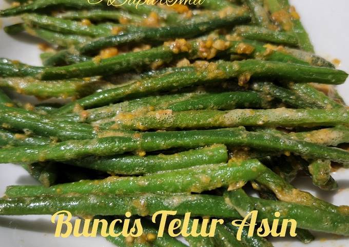 Resep Buncis Telur Asin Oleh Dapur Ima Cookpad