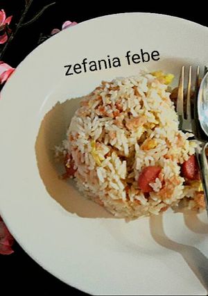 Foto resep Nasi Goreng Sosis Maling (Non Halal)