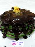 Pancake Oatmeal Pandan (full gambar)