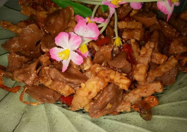 Resep Oreg tempe bakso Anti Gagal