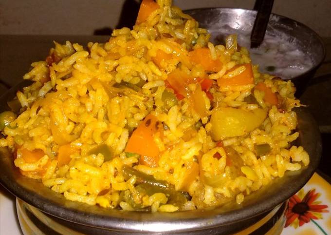 Vegetable biryani