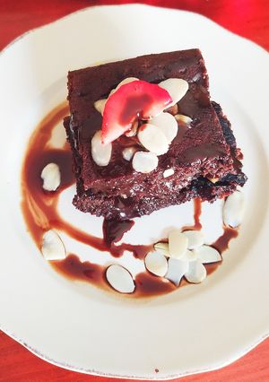 Una foto de Brownies con amor