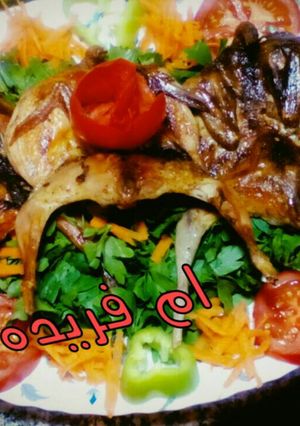 صورة لوصفة السمان المشوي بطريقتي