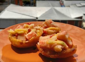 Una foto de Ceviche Palmitos de Cangrejo 🦀😚