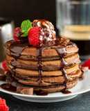 Chocolate pancakes