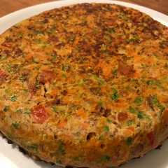 Foto principal de Tortilla de verduras 🥒🥗